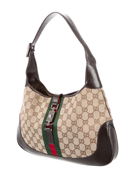 gucci jackie bag long strap|authentic Gucci bag strap.